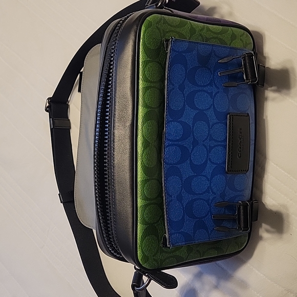 Coach Colorblock Messenger Bag - Picture 4 of 6